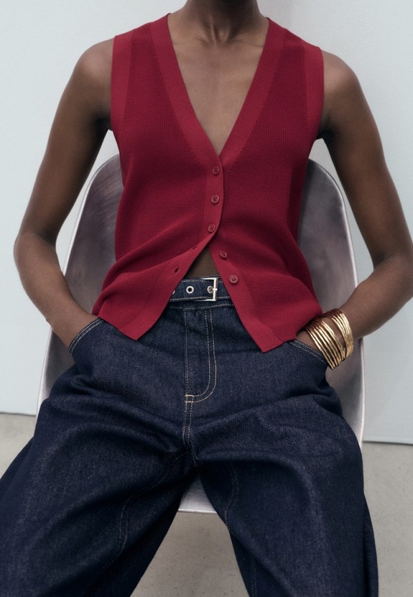 Mango Жилет - SESETA - фото 6