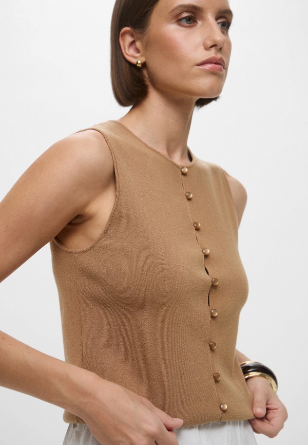 Mango Жилет - DROP - фото 5