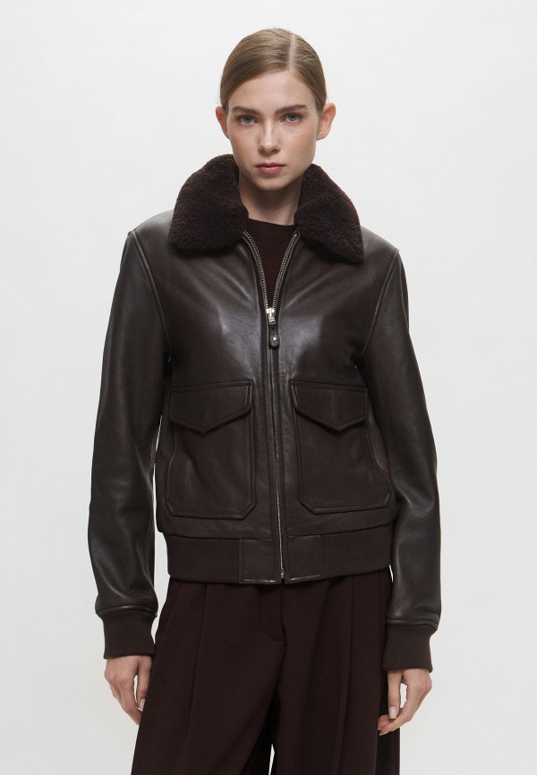 Serge Pariente Куртка кожаная - фото 1