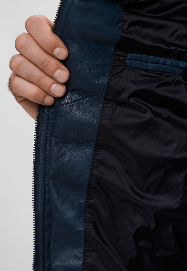 Serge Pariente Куртка кожаная утепленная - фото 4