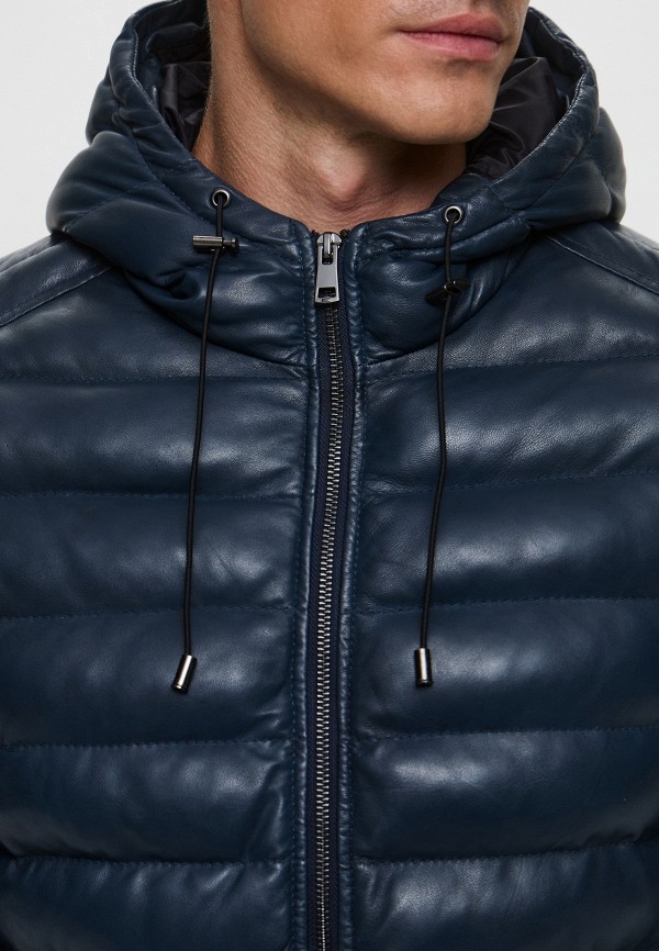 Serge Pariente Куртка кожаная утепленная - фото 5