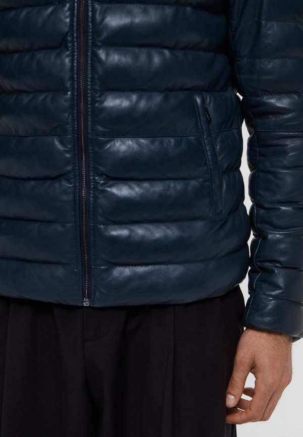 Serge Pariente Куртка кожаная утепленная - фото 6
