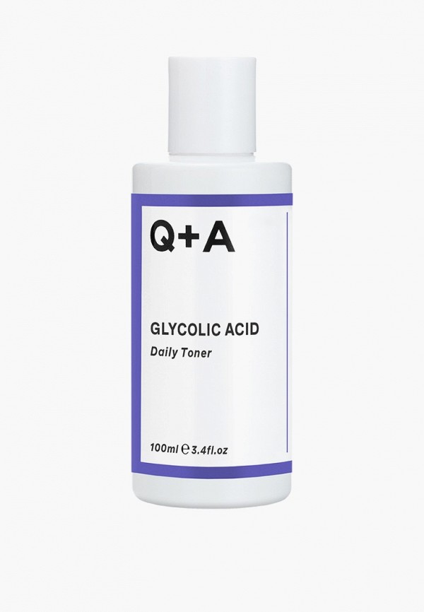 Q+A Тоник для лица - отшелушивающий, с гликолевой кислотой - фото 1