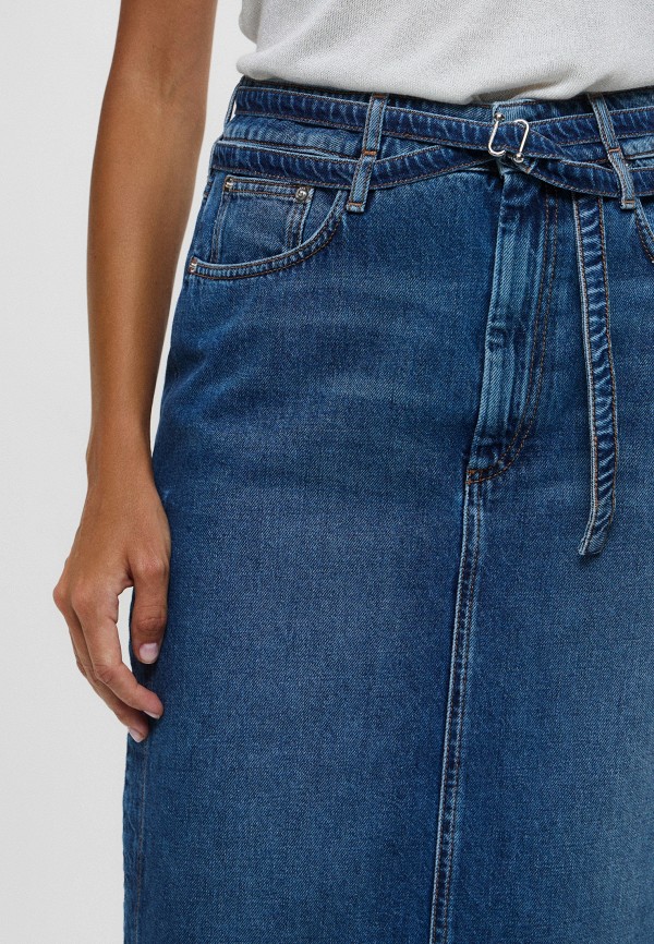 Sportmax Юбка джинсовая - фото 4