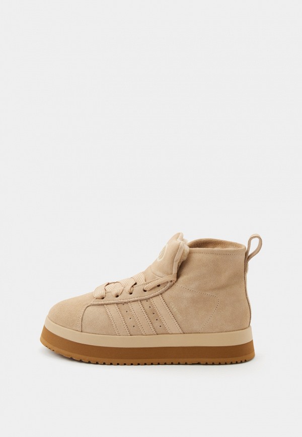 Ботинки adidas Originals CAMPUS 00s WTR MD W, цвет: бежевый