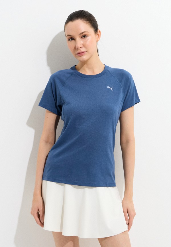 PUMA Футболка спортивная - W RUN Vel TEE (TRI-BLEND) - фото 1