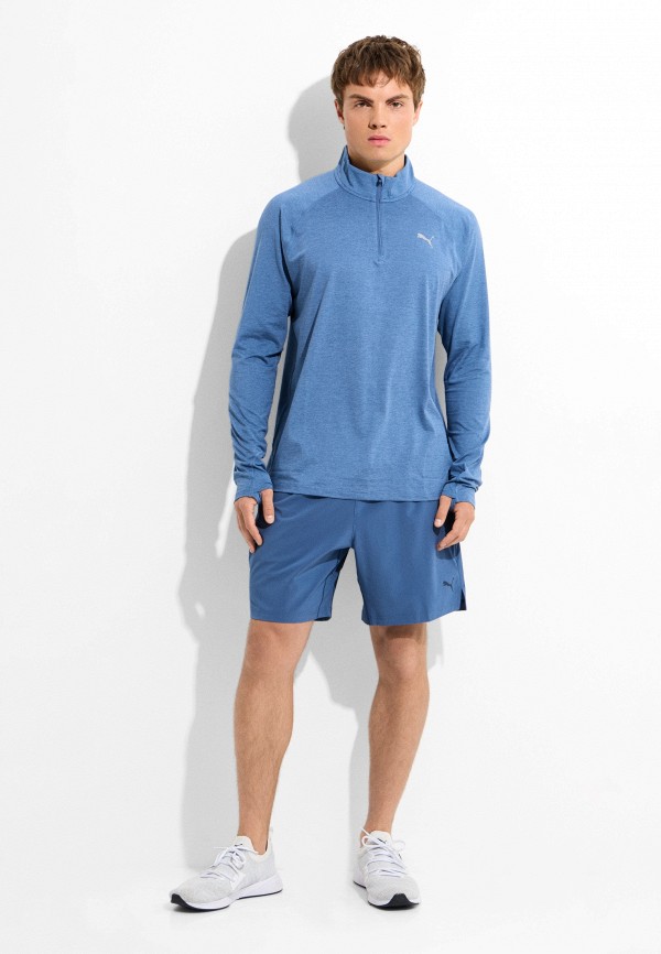 PUMA Лонгслив спортивный - M RUN Vel CLOUDSPUN 1/4 ZIP - фото 2