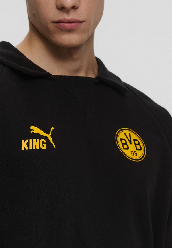 Свитшот PUMA BVB KING Drill Top, цвет: черный, RTLAEN225601 — купить в ...