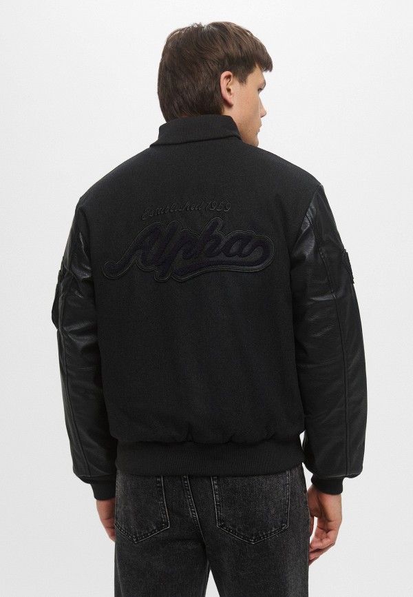 Alpha Industries Куртка утепленная - ALPHA LETTERMAN JACKET - фото 3