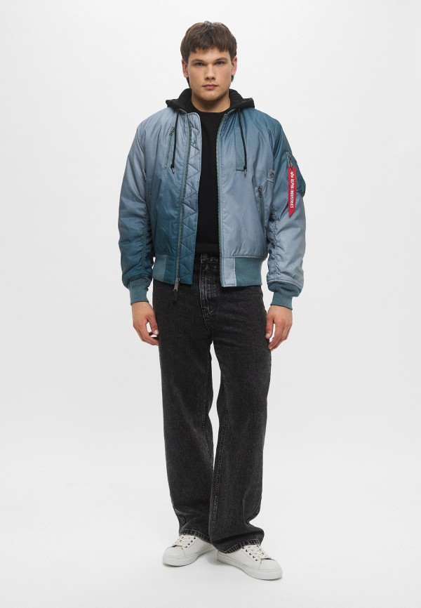 Alpha Industries Бомбер - GRADIENT WASHED FLIGHT JACKET - фото 2