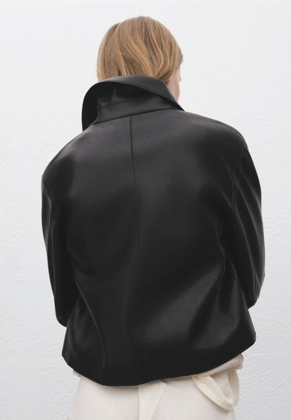 Mango Куртка кожаная - SABINA - фото 3