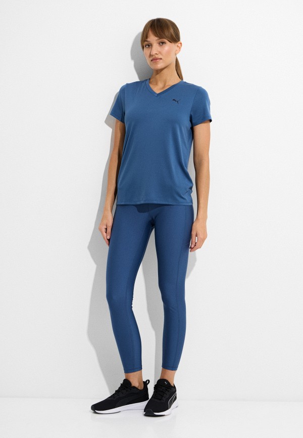 PUMA Футболка спортивная - W TAD ESSENTIAL VNECK Tee - фото 2