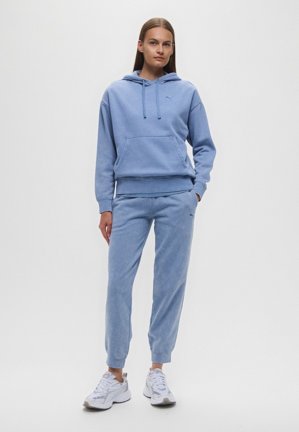 PUMA Брюки спортивные - ESS ELEVATED  Comfort Wash Sweatpants FL cl - фото 2