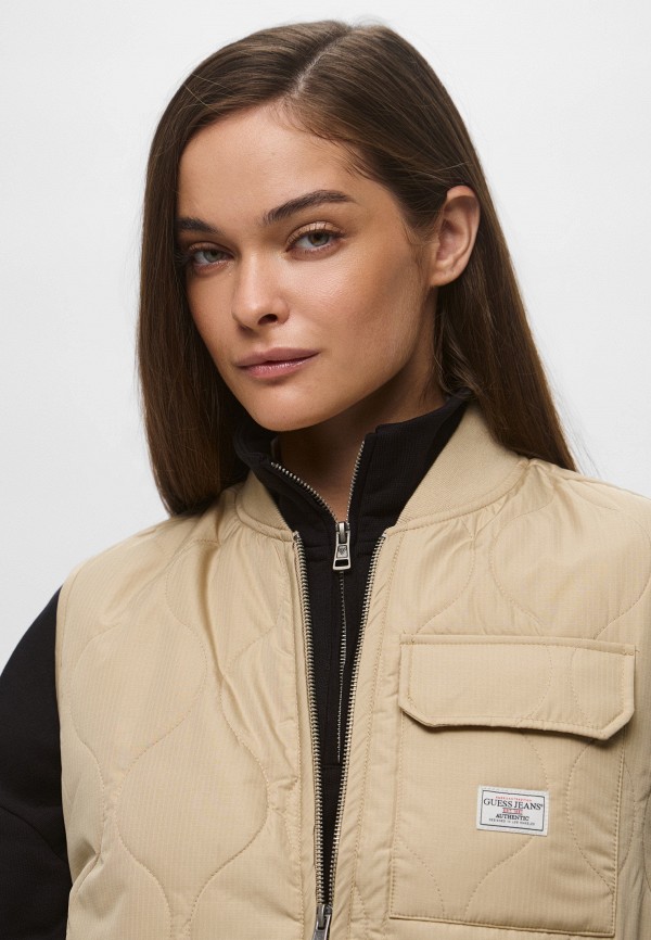 Guess Jeans Жилет стеганый - фото 5