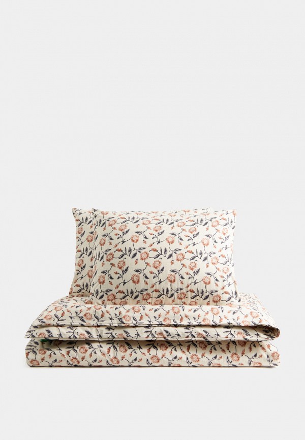 Lamoda Home Постельное белье Евро - без простыни, Перкаль - фото 1