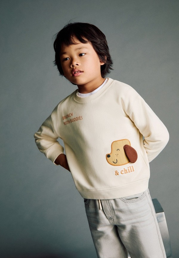 Mango Kids Свитшот - CHILL - фото 5