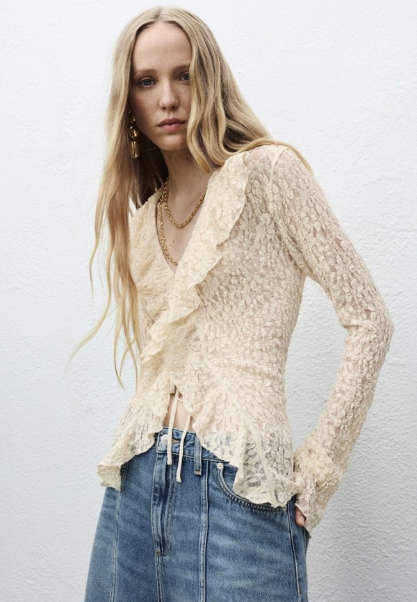 Mango Блуза - CASTELL - фото 1