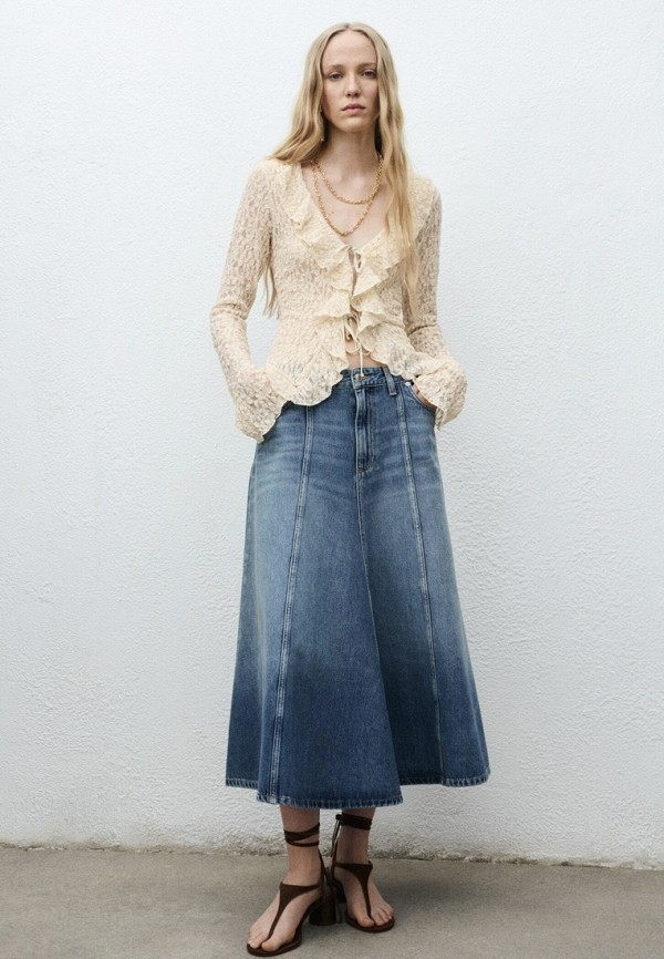 Mango Блуза - CASTELL - фото 2