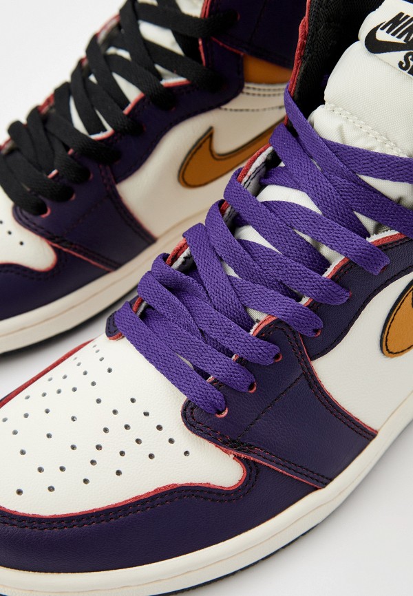 Jordan Кеды - Nike x Jordan Air Jordan 1 Retro High OG Court Purple - фото 2
