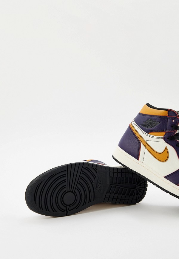 Jordan Кеды - Nike x Jordan Air Jordan 1 Retro High OG Court Purple - фото 5