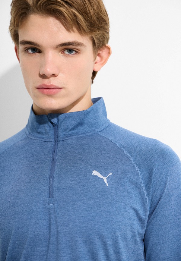 PUMA Лонгслив спортивный - M RUN Vel CLOUDSPUN 1/4 ZIP - фото 4