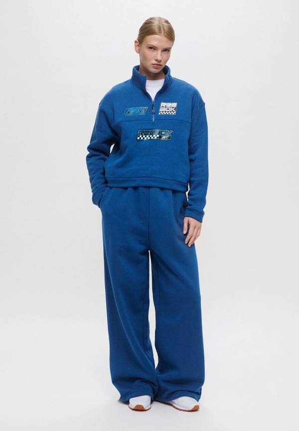 Reebok Брюки спортивные - TWILIGHT BLUE - фото 2