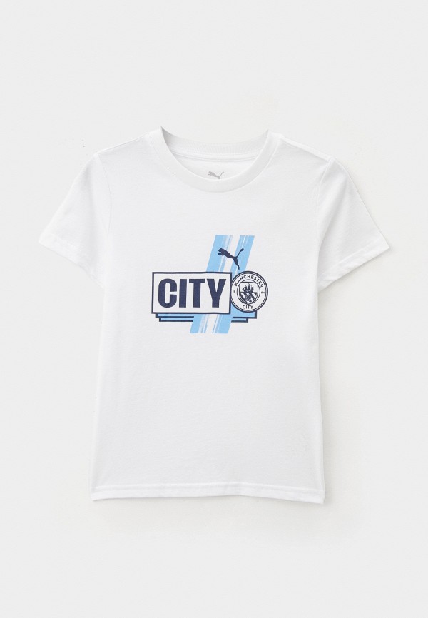 PUMA Футболка - MCFC FtblCulture Tee Jr - фото 1