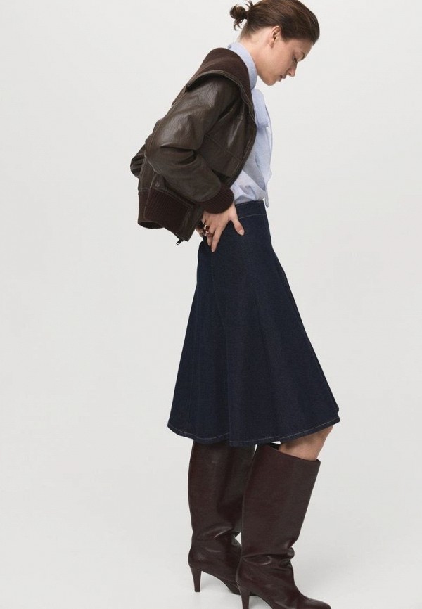 Mango Юбка джинсовая - LUNA - фото 4