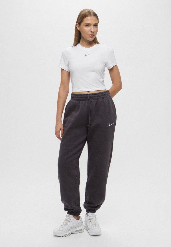 Nike Брюки спортивные - W NSW PHNX FLC HR OS PANT 2 - фото 2