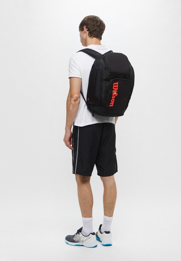 Wilson Рюкзак - CLASH V3 BACKPACK BLACK/Infrared - фото 5
