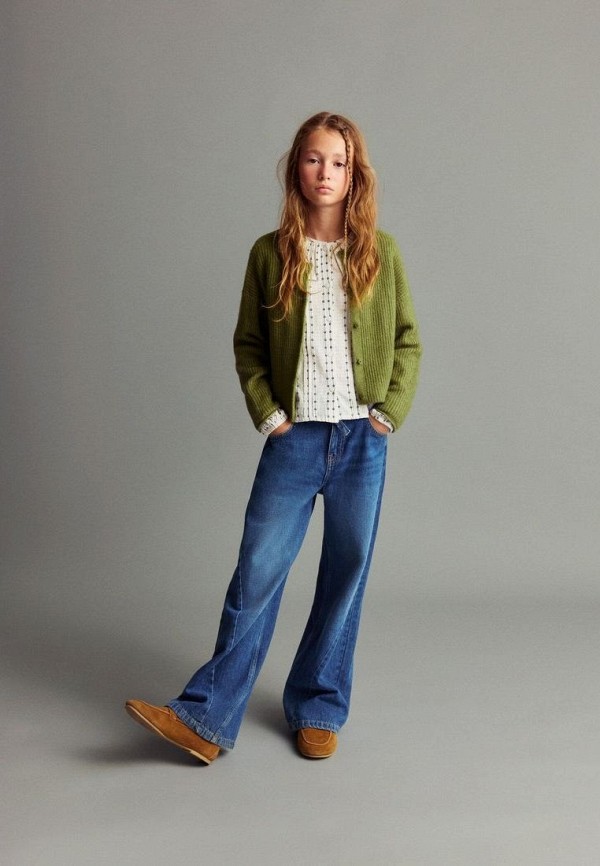 Mango Kids Кардиган - JANINE - фото 4