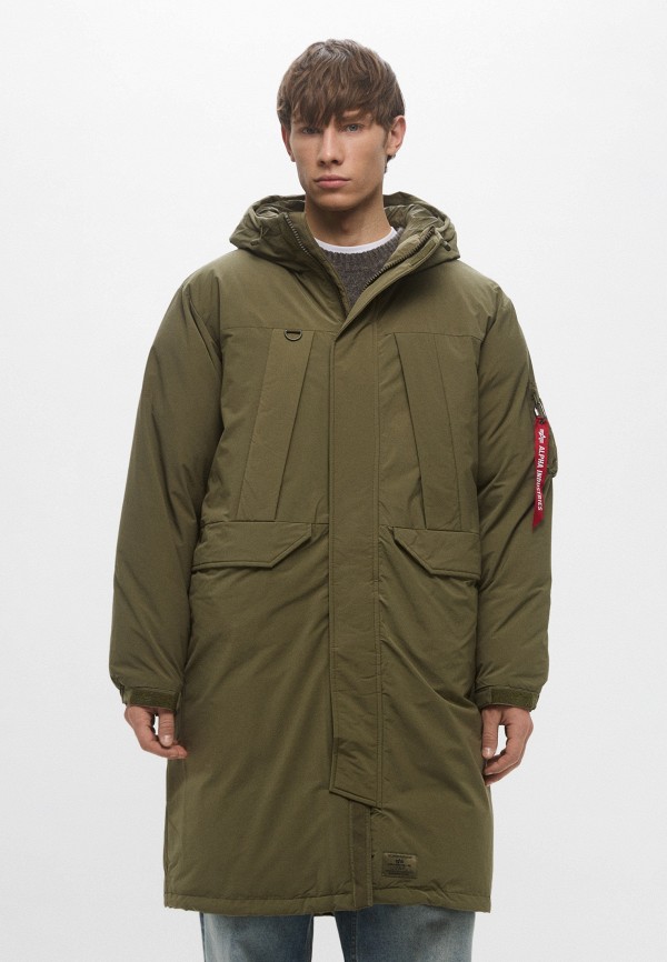 Alpha Industries Пуховик - SEAL LONG PUFFER PARKA - фото 2