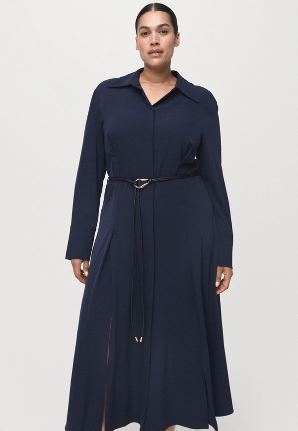 Mango Платье - CADET - фото 4