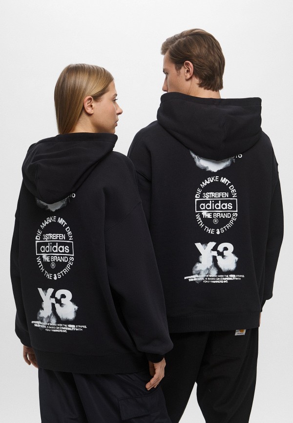 adidas Y-3 Худи - GRAPHIC HOODIE - фото 3