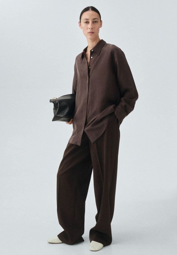 Mango Блуза - WOOD - фото 2