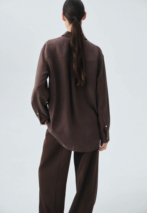 Mango Блуза - WOOD - фото 3