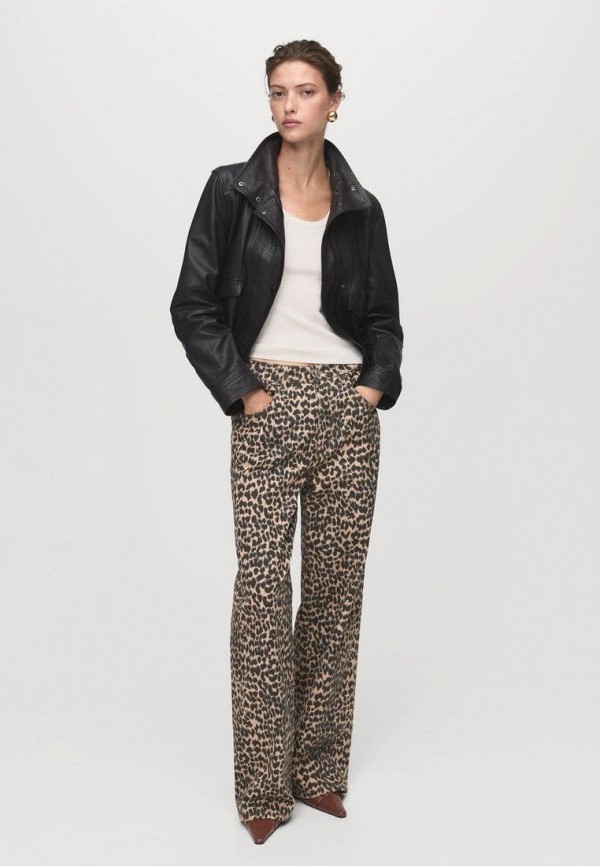 Mango Джинсы - LEOPARD - фото 2