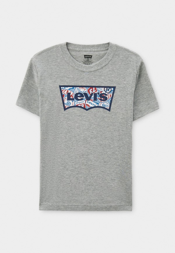 Levi's Lvb Flame Batwing Tee – Maglietta Maniche Corte Per Bambini E Ragazzi Con Logo Grafico