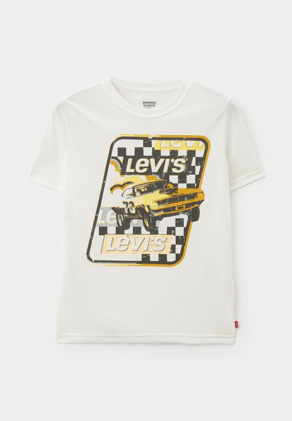 Levi's LVB Poster Logo Originale T-Shirt Bambini E Ragazzi: Cotone Biologico, Girocollo, Maniche Corte