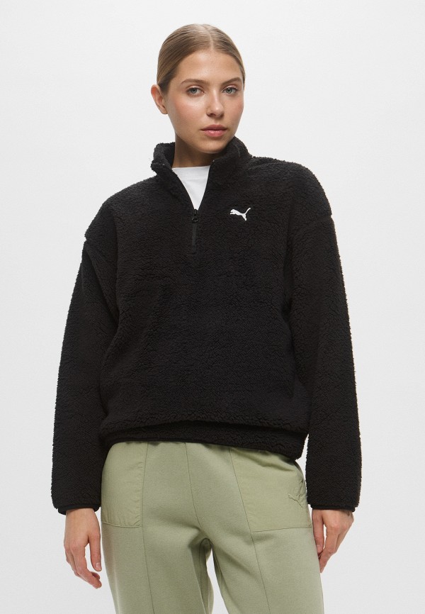 PUMA Олимпийка - ESS ELEVATED Comfort Half-Zip Sherpa Crew - фото 1