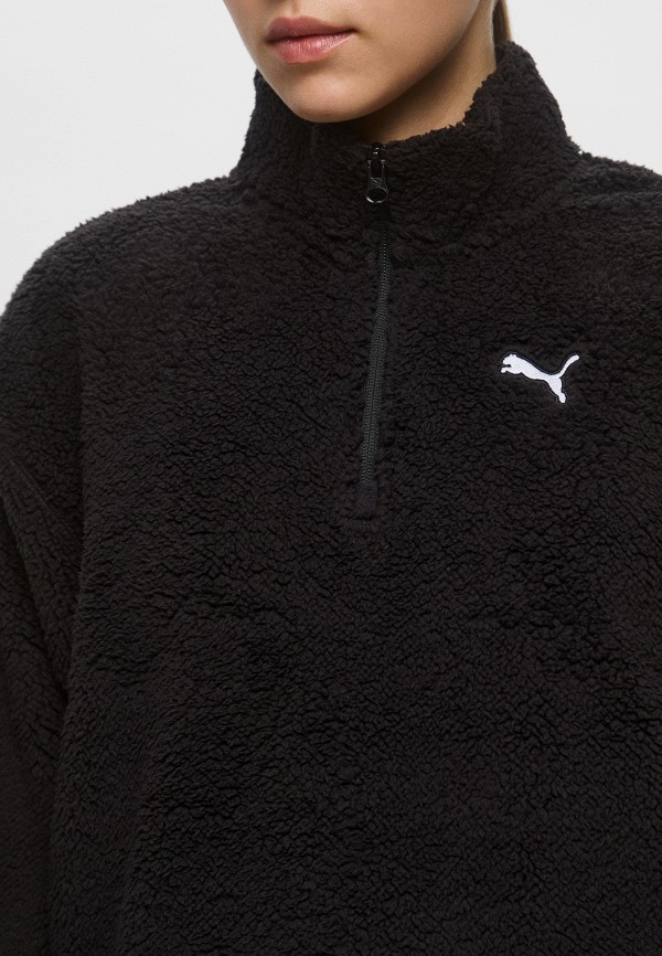 PUMA Олимпийка - ESS ELEVATED Comfort Half-Zip Sherpa Crew - фото 4