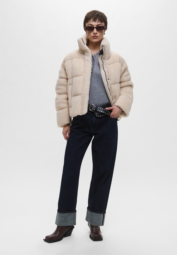 Куртка меховая Weekend Max Mara ALFREDO, цвет: бежевый