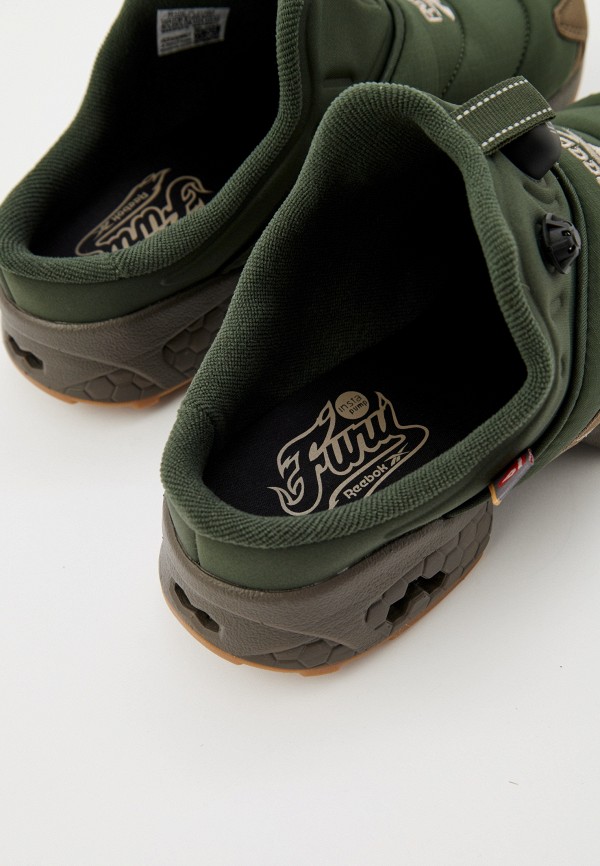 Reebok Сабо - GRIT GREEN/GRIT GREEN/TREK GREY - фото 4