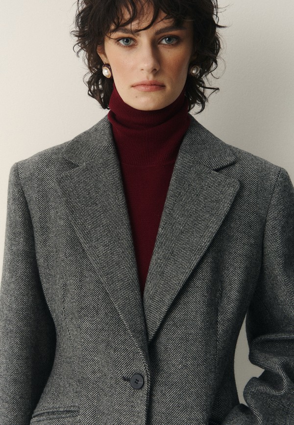 Grate Пальто однобортное - из шерсти - фото 4