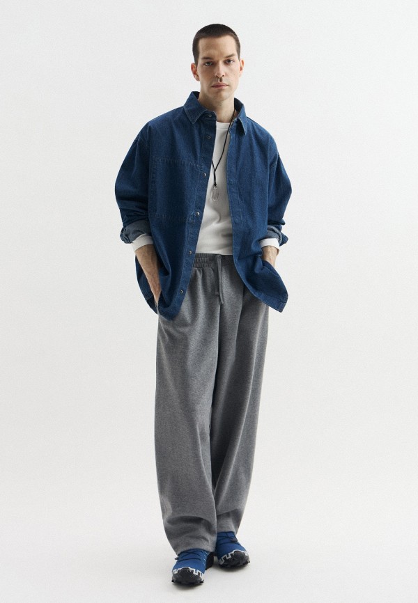 Mademan Рубашка джинсовая - фото 2