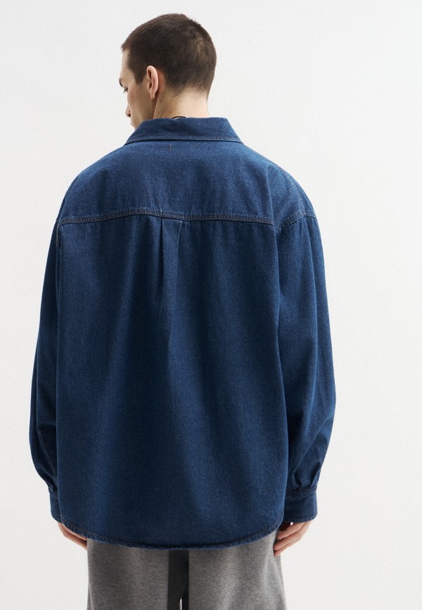 Mademan Рубашка джинсовая - фото 3