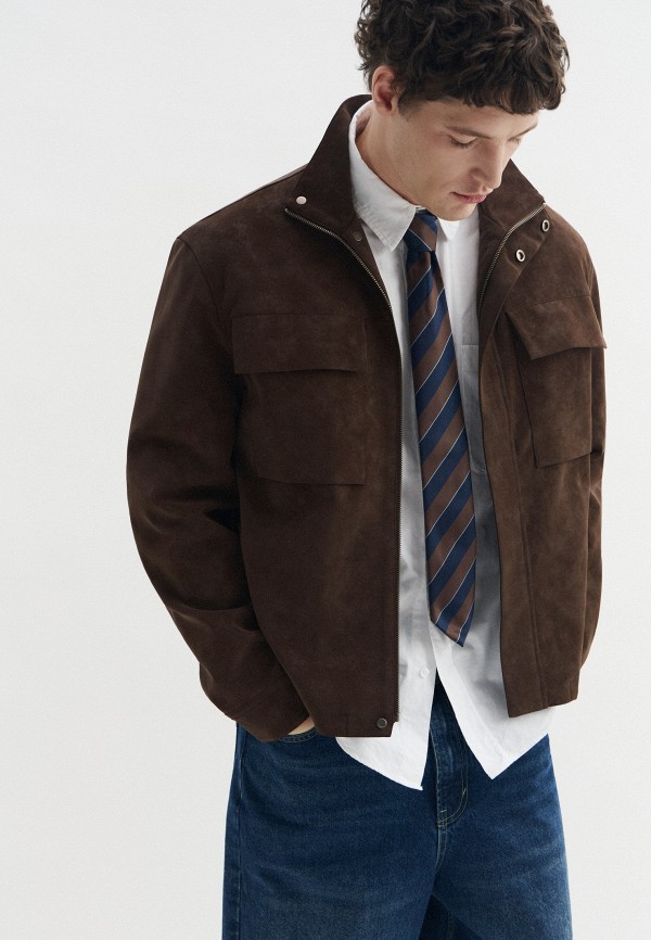 Mademan Куртка кожаная - фото 4