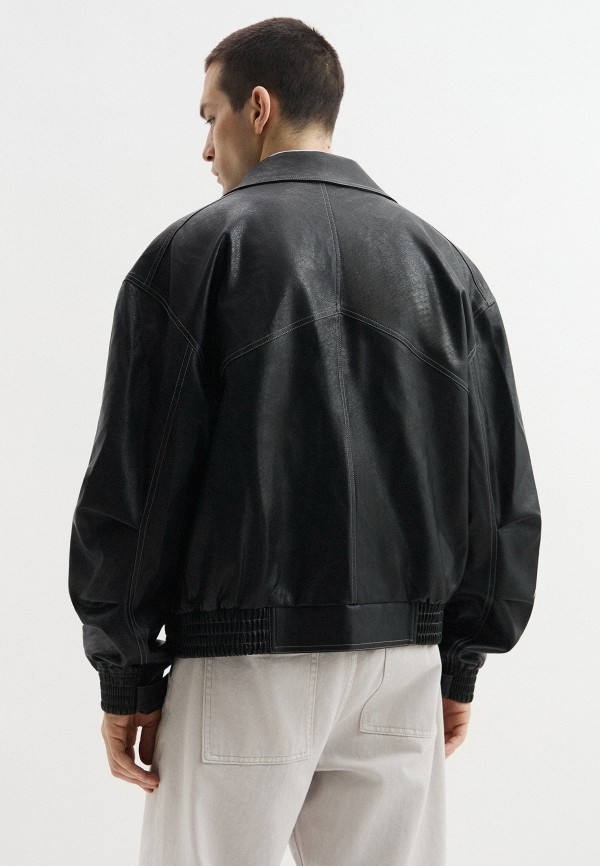 Mademan Куртка кожаная - фото 3