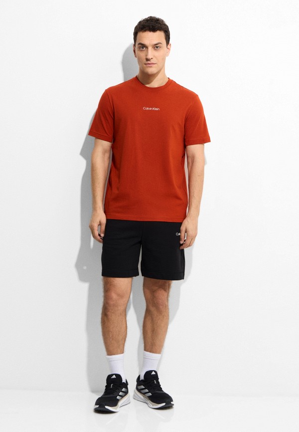 Футболка Calvin Klein Performance, цвет: коричневый, RTLAER444801 ...