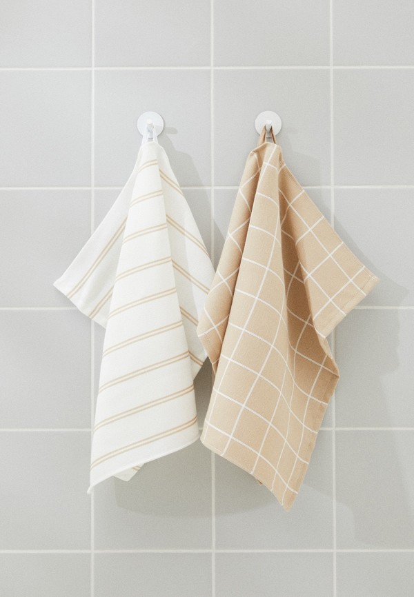 Lamoda Home Комплект кухонных полотенец - 2 шт 50x60 см - фото 1